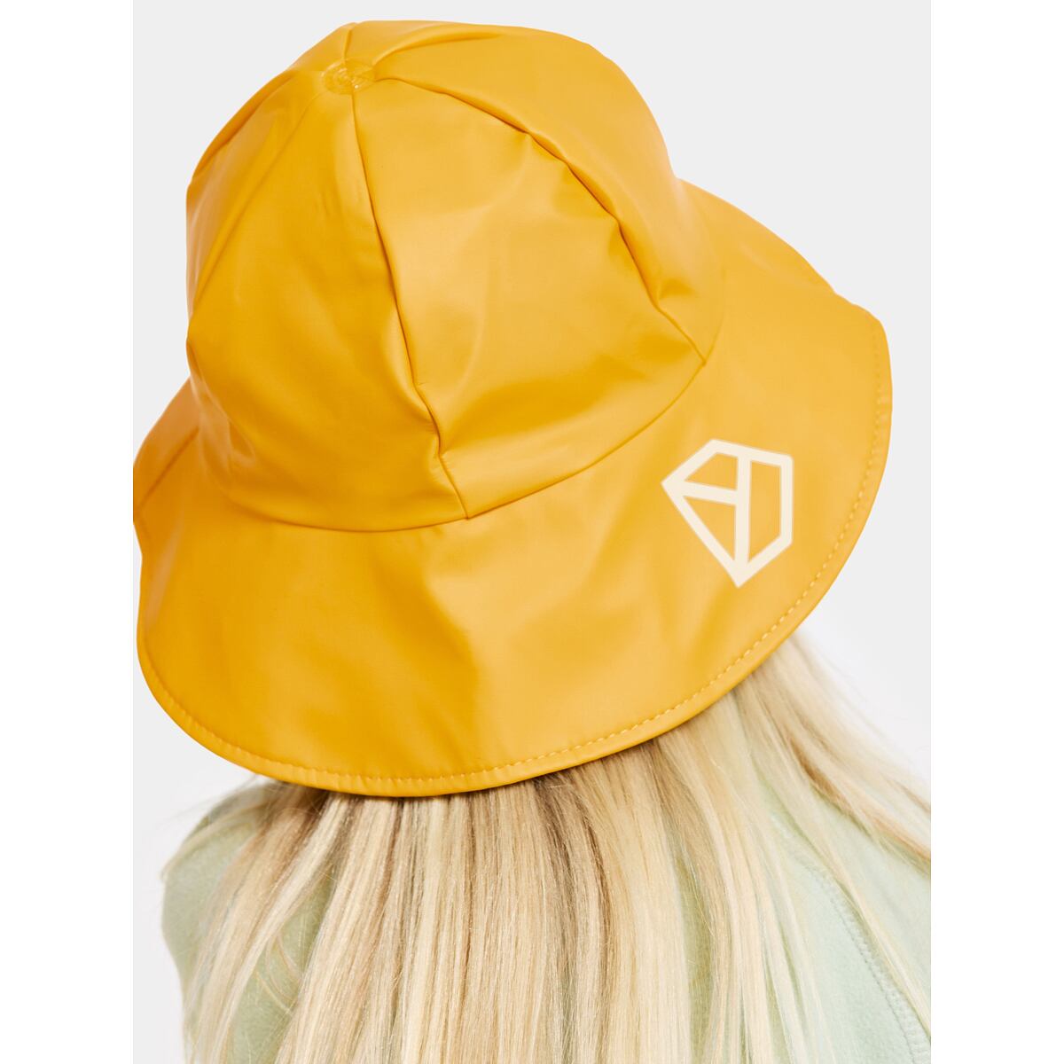 Didriksons Dětský klobouk do deště Southwest oat yellow