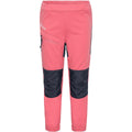 Didriksons Dětské softshellové kalhoty Lovet dusty azalea