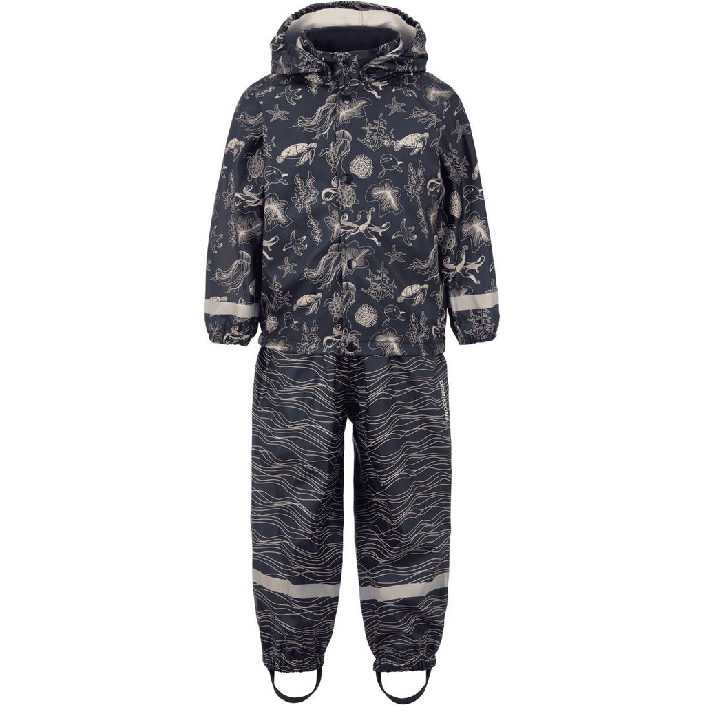 Didriksons Dětský set do deště Slaskeman ocean navy