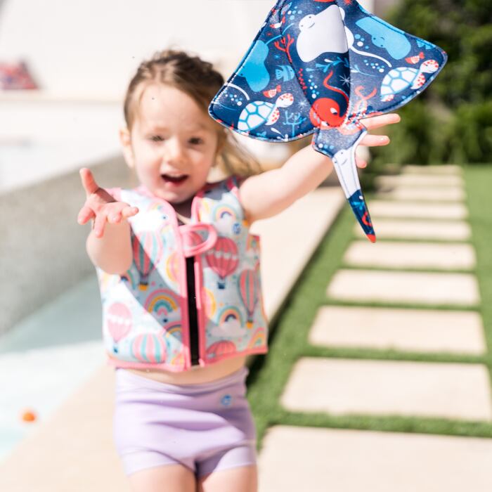 Splash About Neoprenové hračky do vody  - Rejnok a velryba