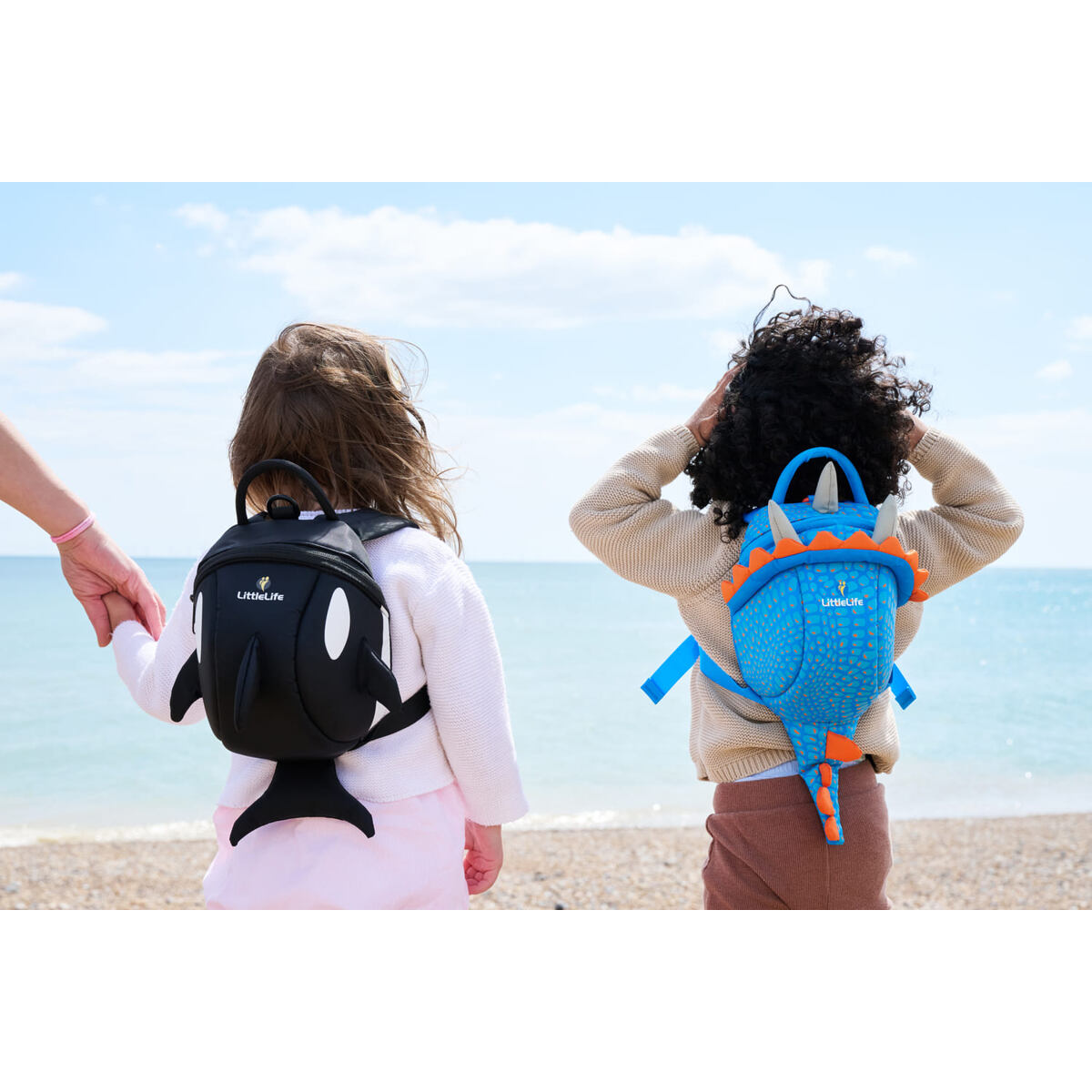 LittleLife Dětský batoh s bezpečnostním vodítkem orca 2 l