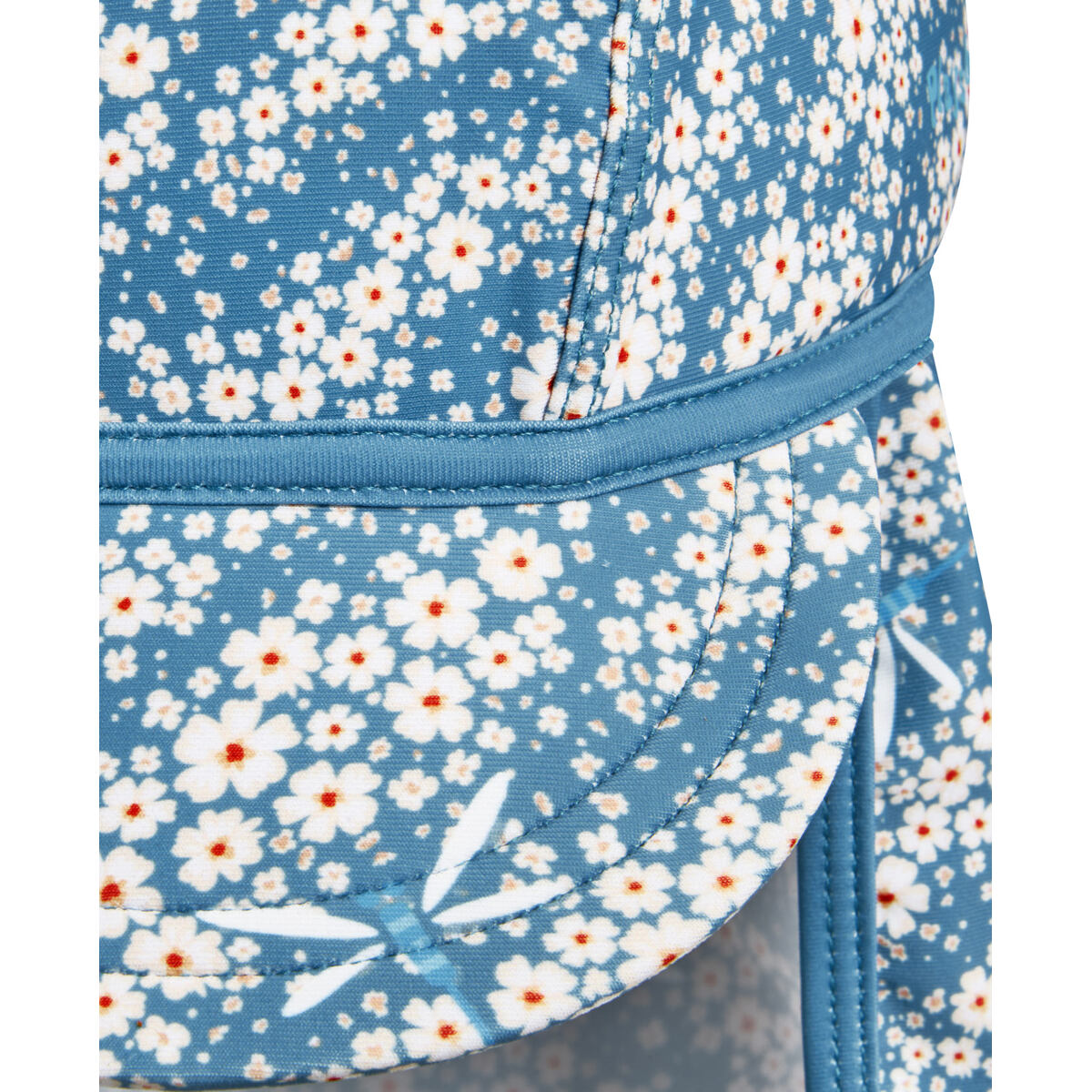 Playshoes Dětská UV kšiltovka Flowers - petrol