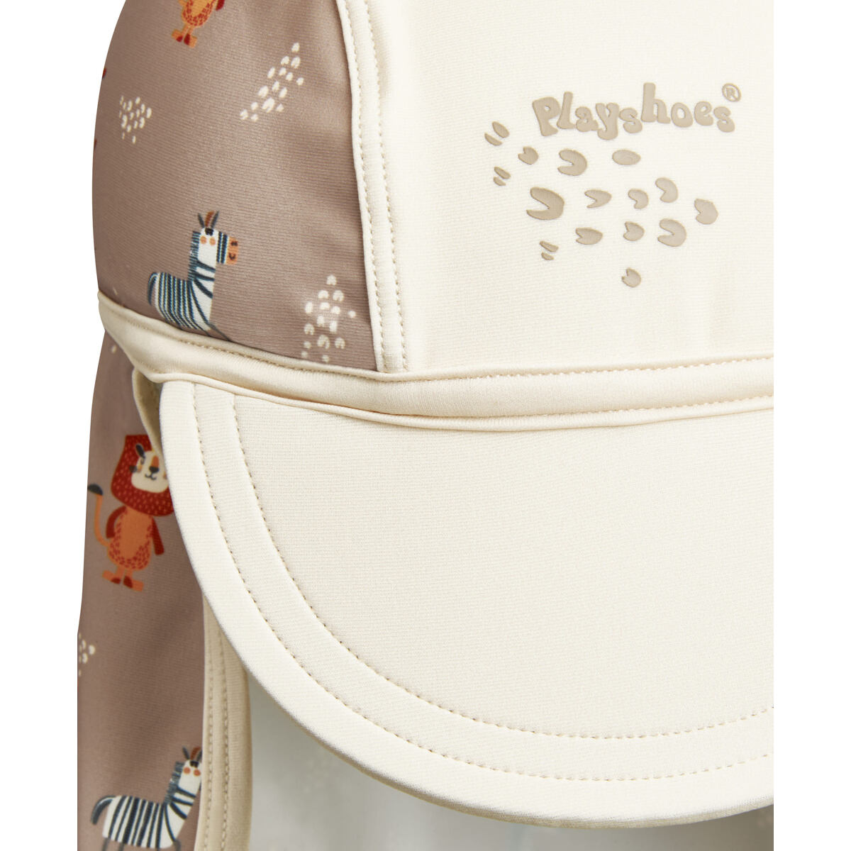 Playshoes Dětská UV kšiltovka Wild Animals brown