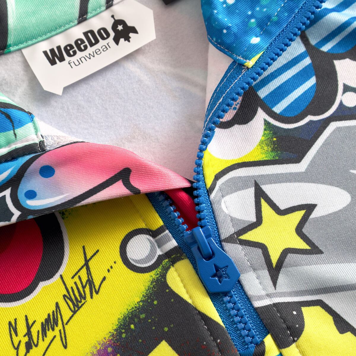 WeeDo Dětské termotričko Cosmo Sprayprint