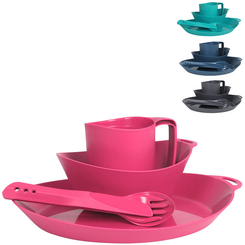 LifeVenture Sada nádobí Ellipse 4-Piece Set navy blue