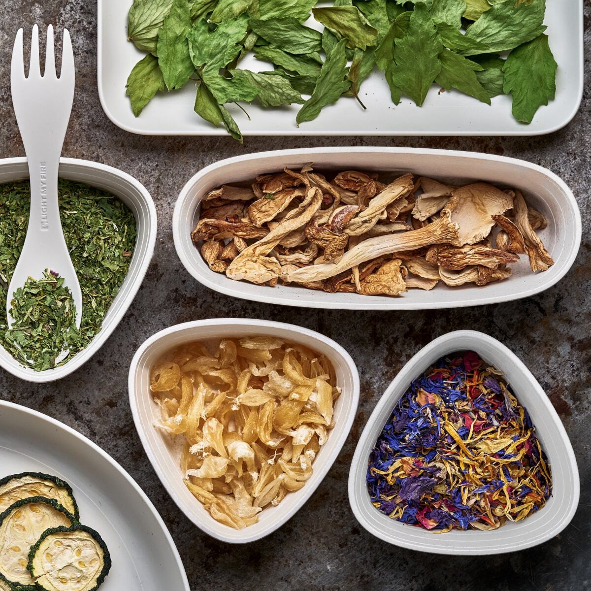 Light my fire Cestovní svačinová sada LunchKit 2.0 cream