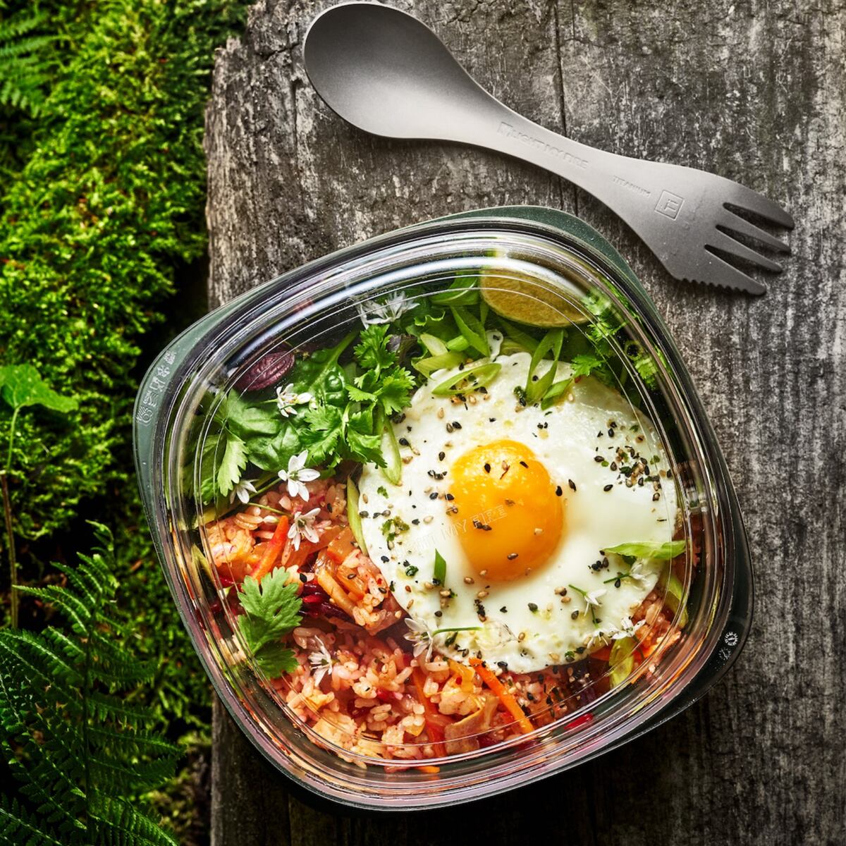 Light my fire Svačinový box Light my box MyBox 1050 sagegreen