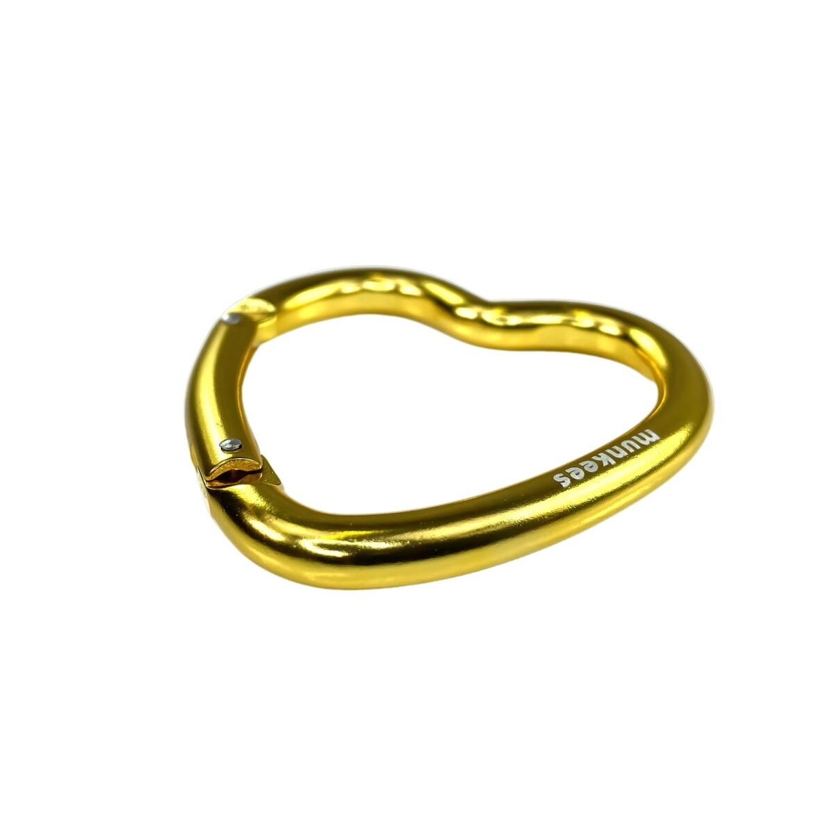 Munkees Karabina Heart - gold