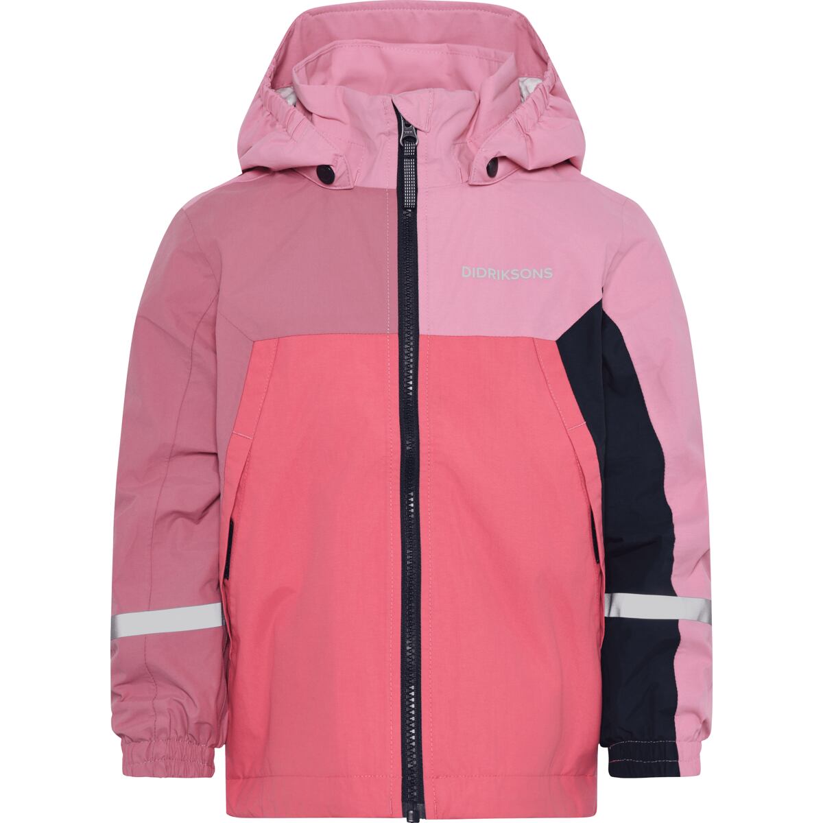 Didriksons Dětská nepromokavá bunda Pilvi heather pink - ROSTOUCÍ