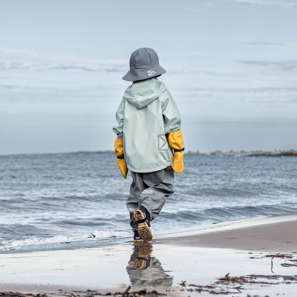 Didriksons Dětský klobouk do deště Southwest factory blue