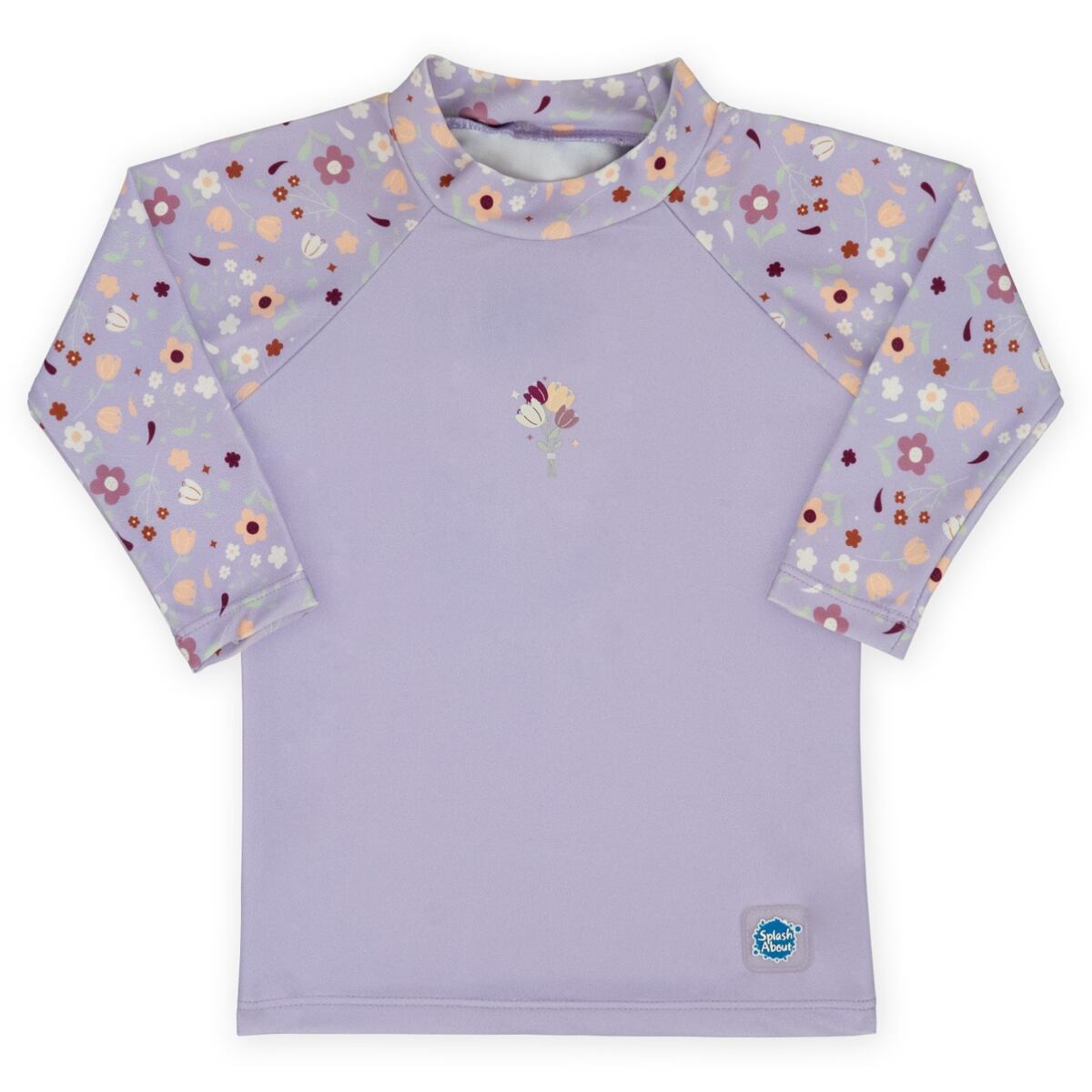 Splash About Dětské UV tričko dlouhý rukáv Lilac Spring