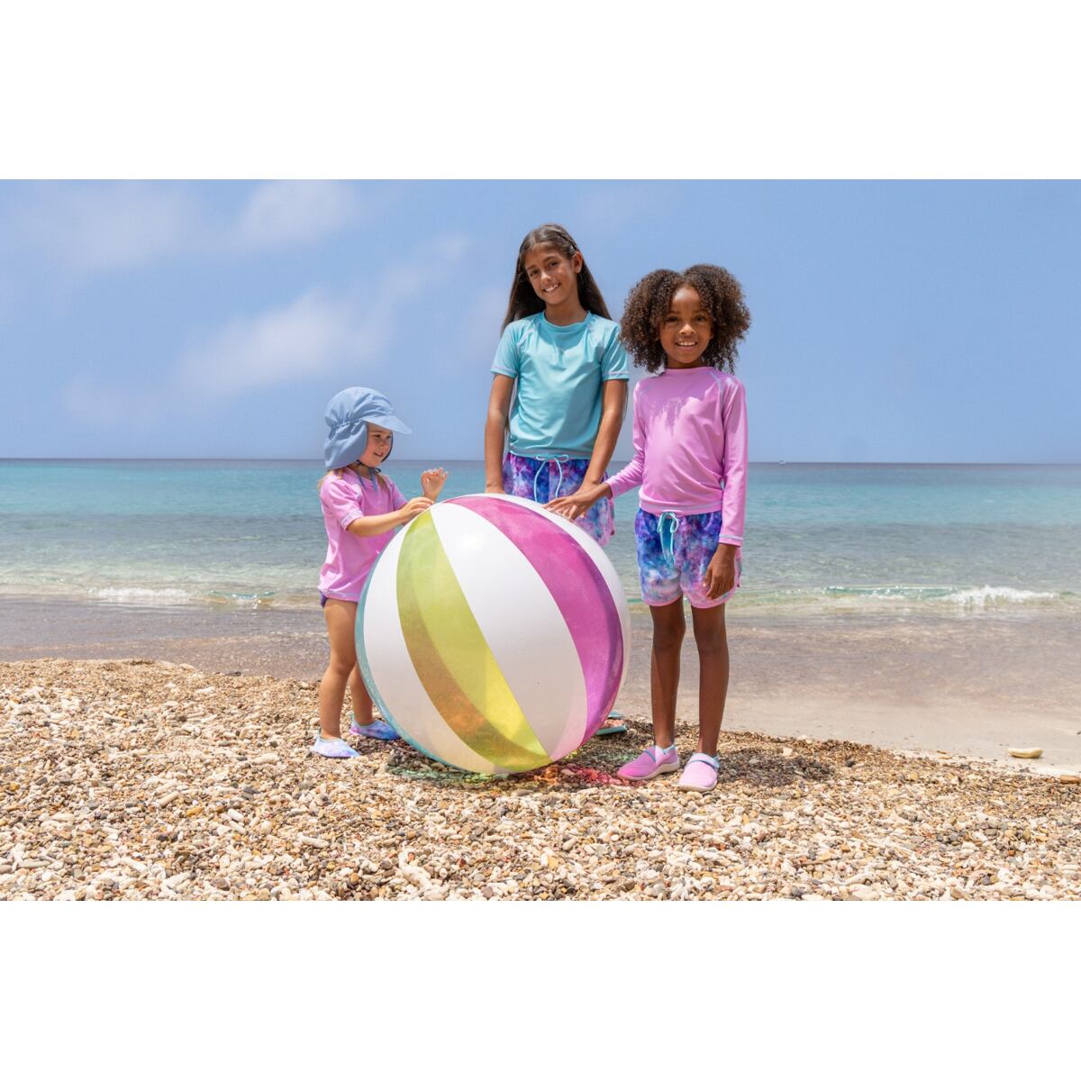 Playshoes Dětské UV tričko Batik turquoise - dlouhý rukáv