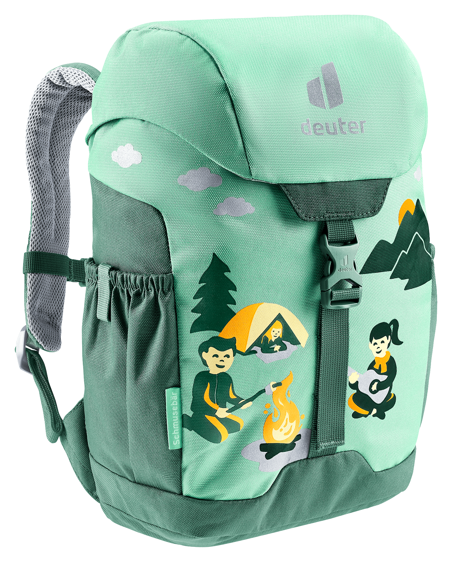 Dětský batoh Deuter Schmusebär 8 l spearmint-seagreen